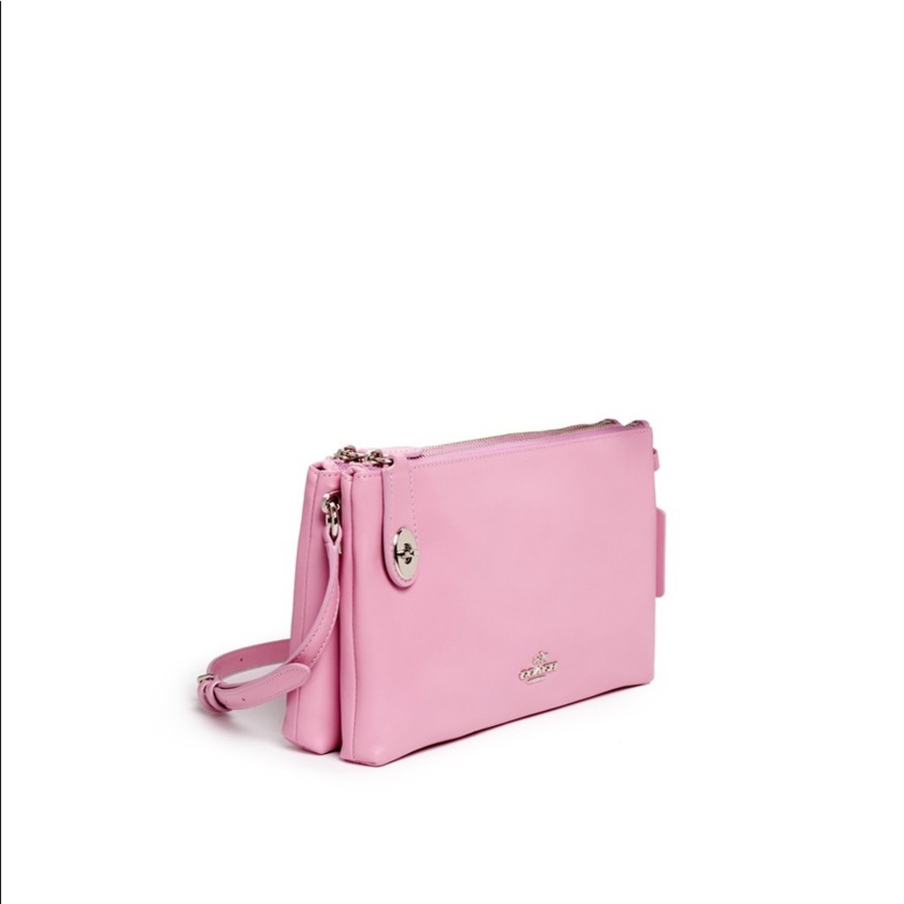 Authentic COACH DoubleZip “Crosby” Crossbody Bag!